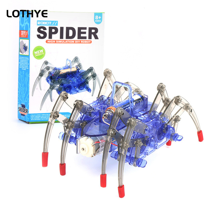 Diy Electronics Gifts - Robot araignée électrique à monter soi-même,