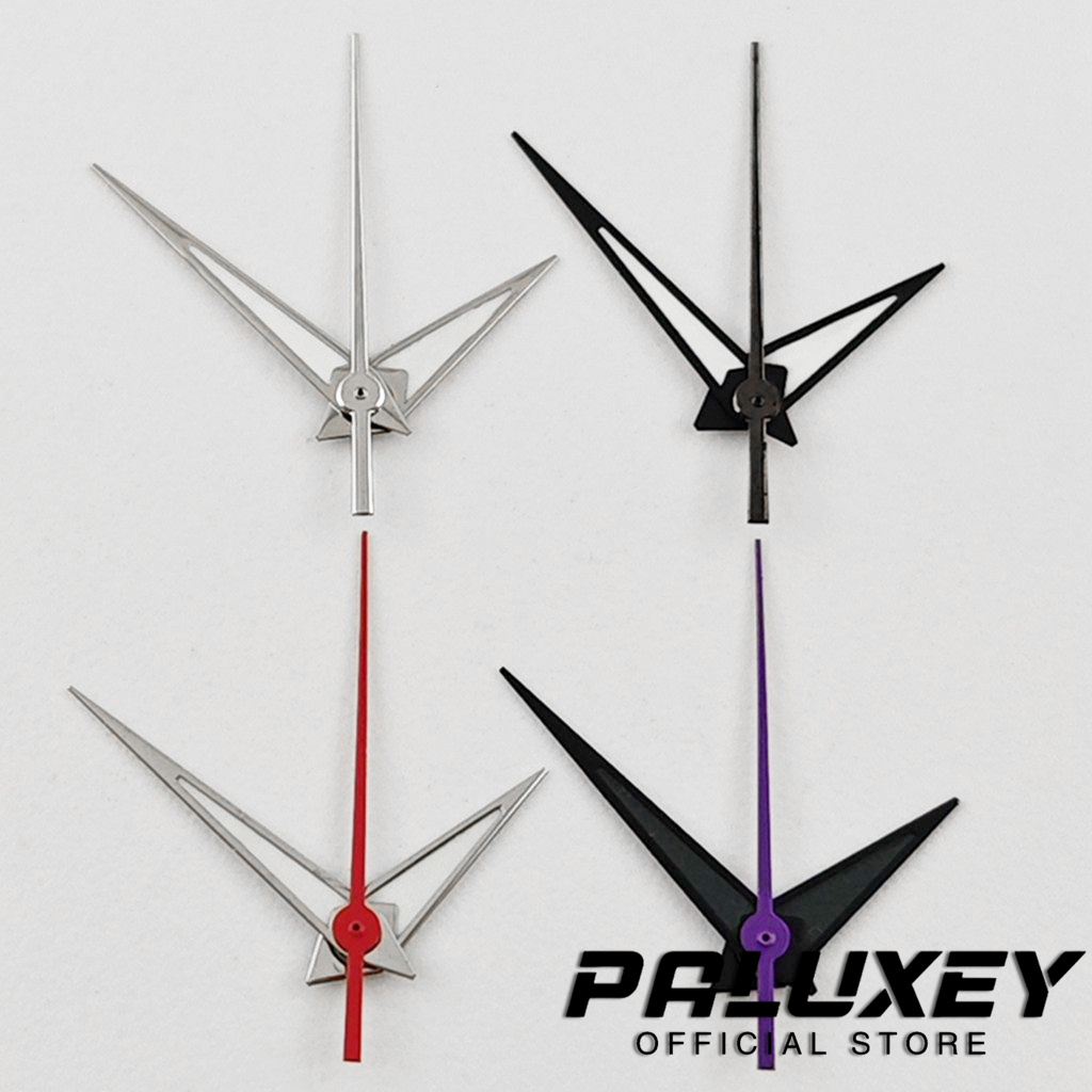 Diy Electronics Watch - Aiguilles de montre vertes lumineuses argentées