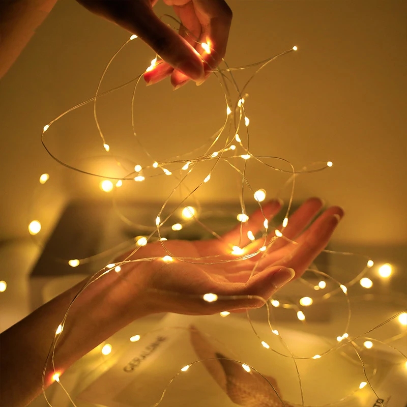Diy Electronics News - LED guirlandes lumineuses chaîne bouton batterie