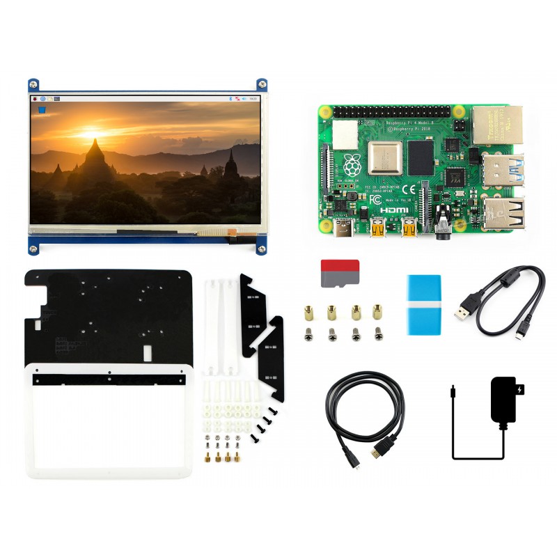 Diy Electronics Case - Kit d'affichage Raspberry Pi 4 Modèle