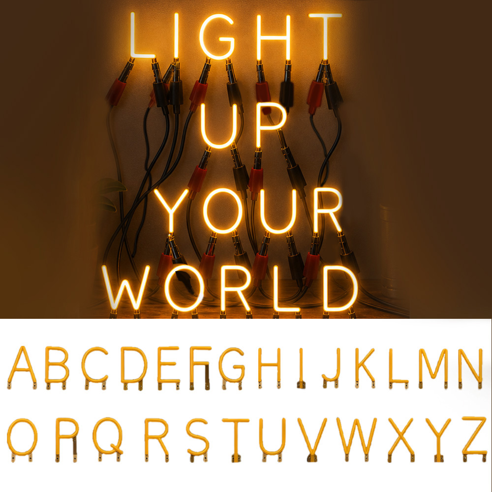Diy Electronics News - Lettres LED à filament 3V de