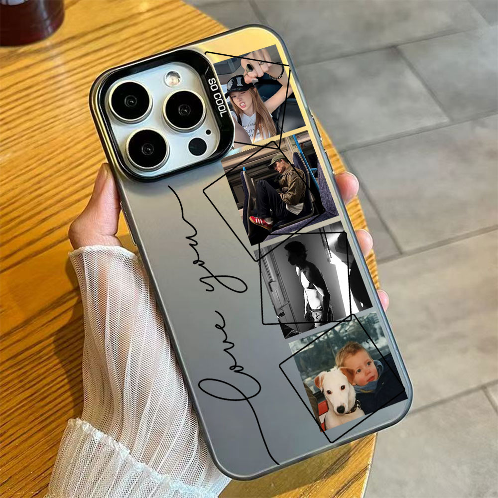 Diy Electronics Case - Coque de téléphone personnalisée multi-photos DIY