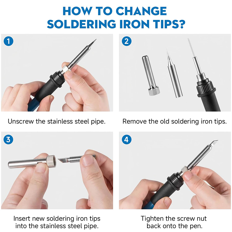 Kit de fer à souder électrique - Diy Electronics News avis et prix