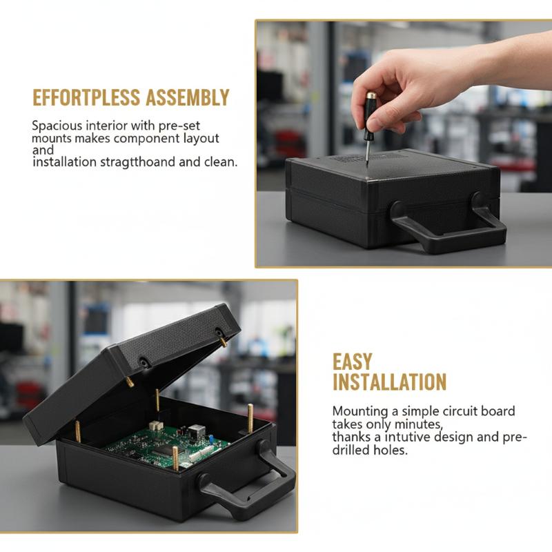 Boîtier électronique en plasti - Diy Electronics Storage avis et prix