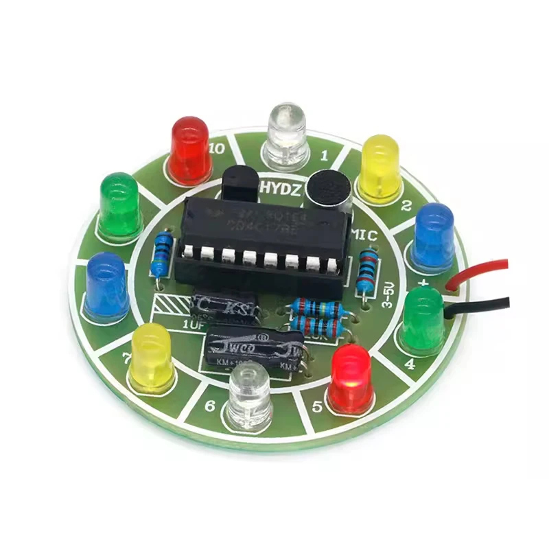 CD4017 Kit de lumière LED rota - Diy Electronics Lab avis et prix