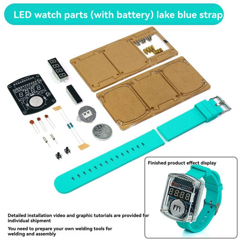 Kit électronique de montre LED - Diy Electronics Watch avis et prix