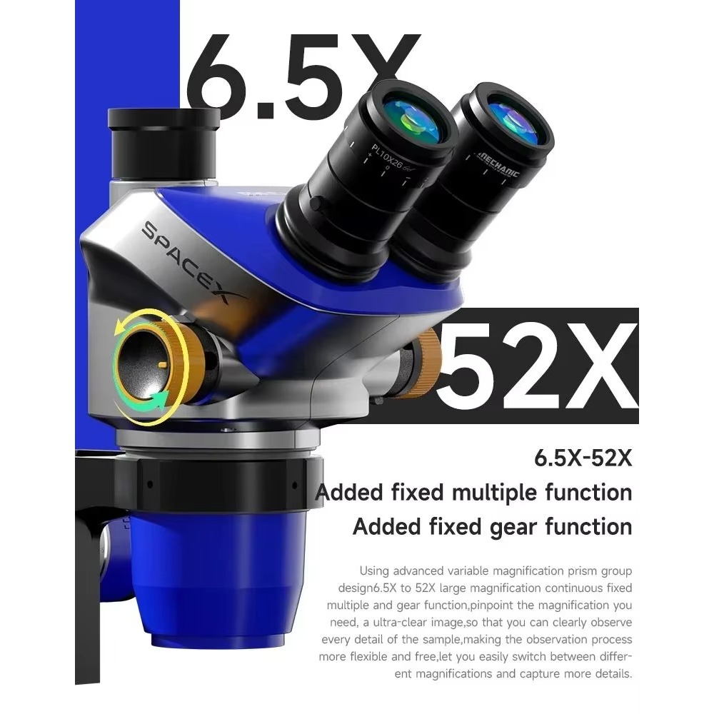 Microscope trinoculaire Ranlra - Diy Electronics Microscope avis et prix