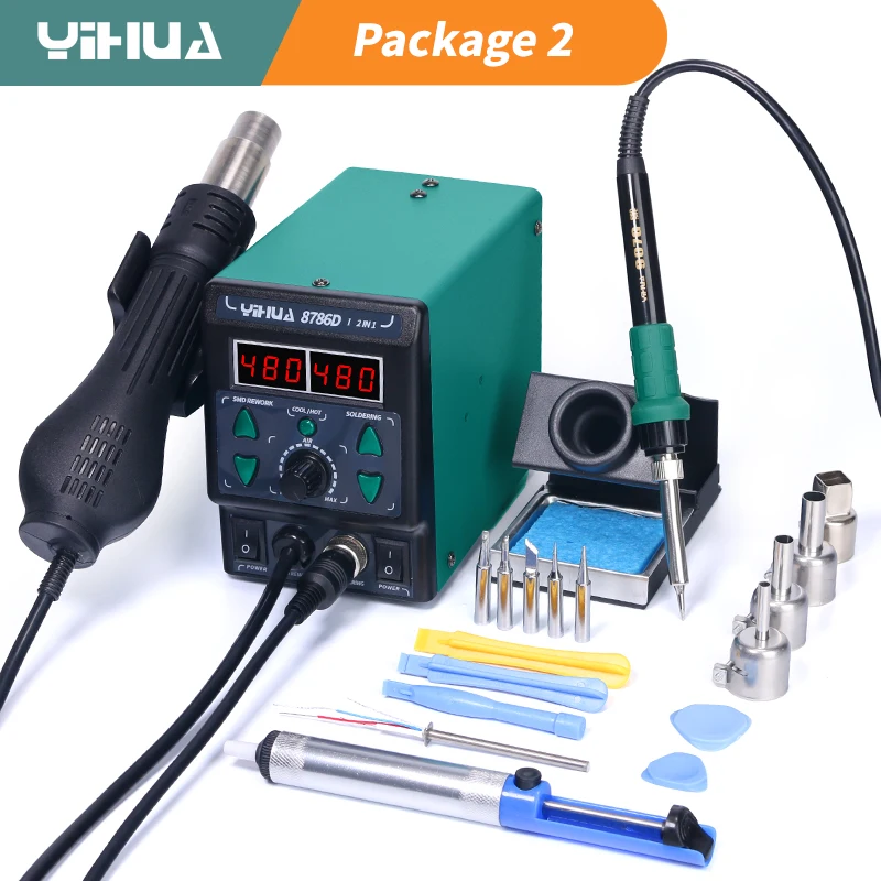 YIHUA 8786D fer à souder Stati - Diy Electronics Storage avis et prix