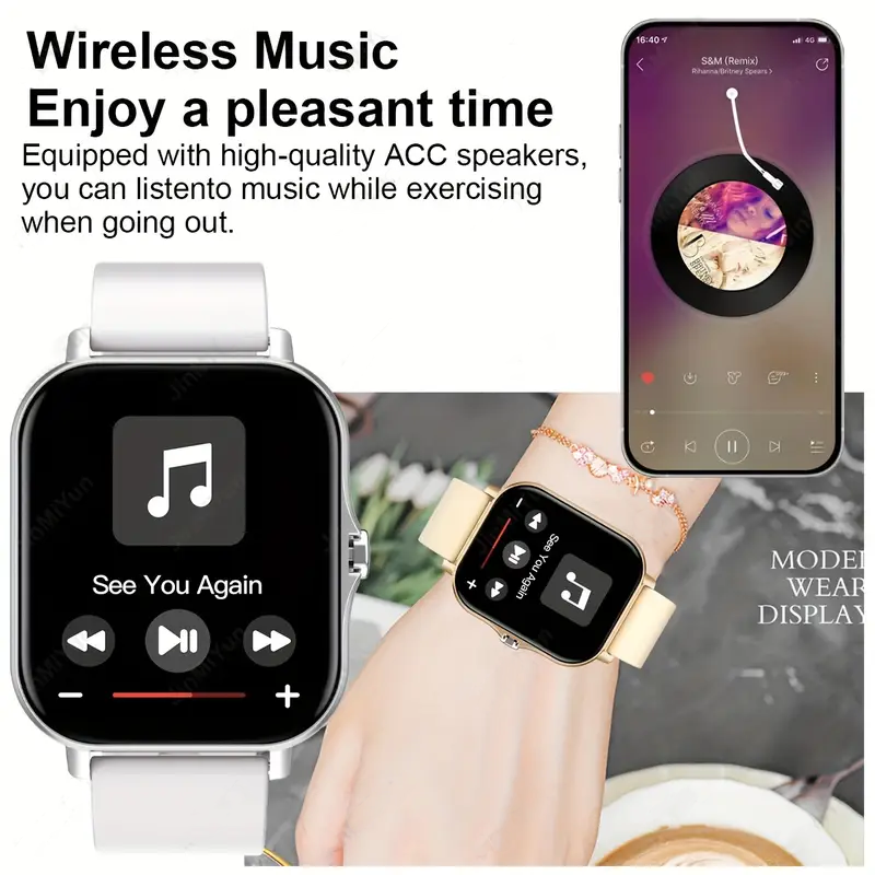 Montre connectée LAXASFIT 2026 - Diy Electronics Watch avis et prix