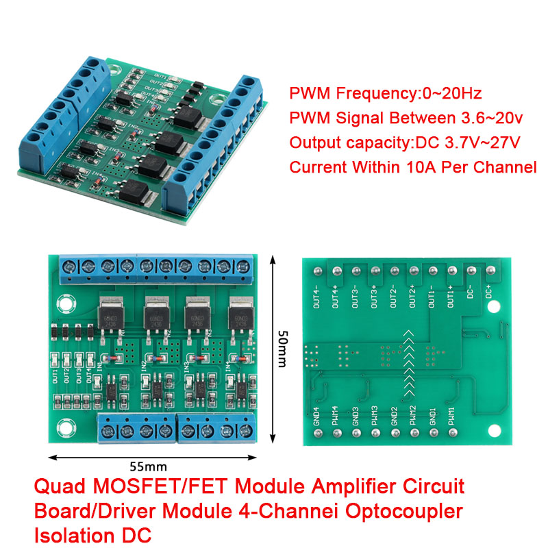 Module électronique DIY 4 voie - Diy Electronics Motor avis et prix