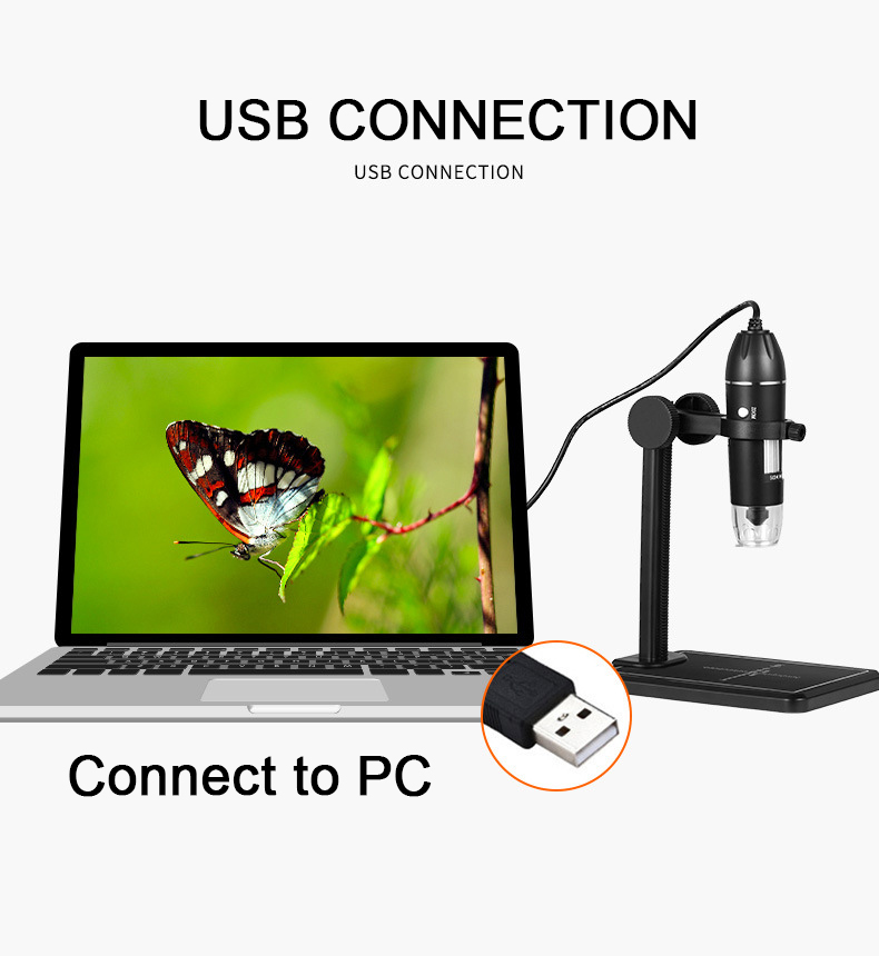 Microscope numérique USB 500X/ - Diy Electronics Microscope avis et prix