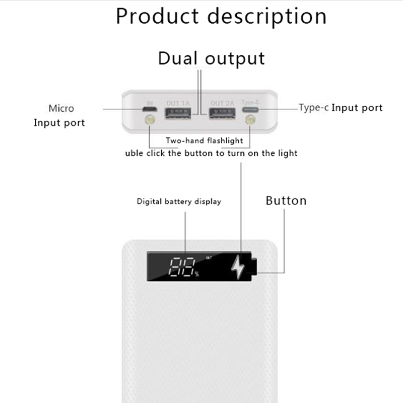 Chargeur de téléphone portable - Diy Electronics Case avis et prix
