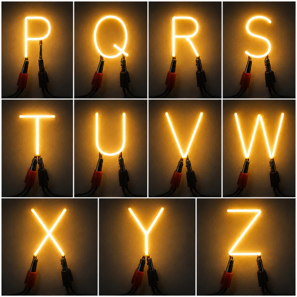 Lettres LED à filament 3V de 2 - Diy Electronics News avis et prix