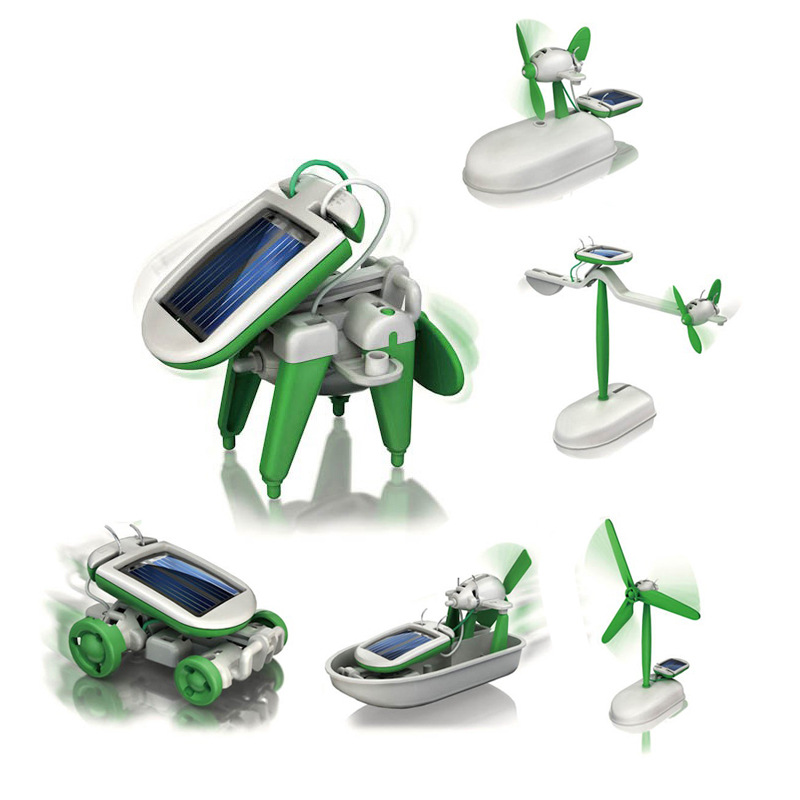 Kit Robot Solaire 6-en-1 : Jou - Diy Robot Electronics Kit avis et prix